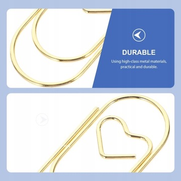 Маленькие декоративные скрепки для бумаги, нежные, 100 шт.