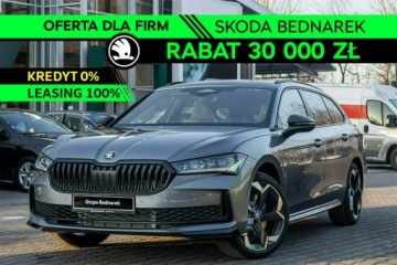 Skoda Superb IV Kombi 2.0 TDI 193KM 2026 Škoda Superb Skoda Superb Combi Sportline 2.0 TDI
