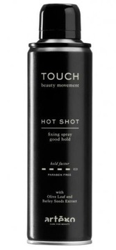 Artego Touch Up Hot Shot Lakier Mocno Utrwalający Nie Skleja Włosów 500 ml