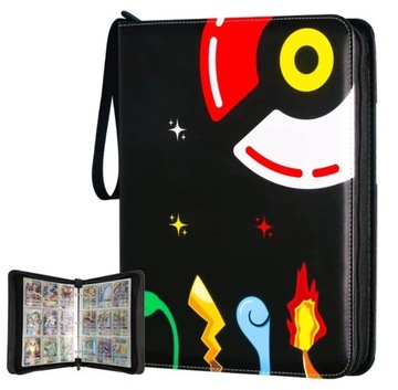 ALBUM segregator na 900 KART POKEMON z uchwytem