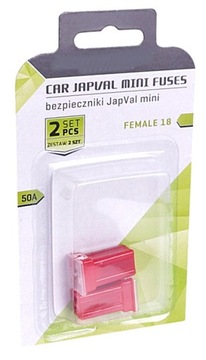 P0U53 POJISTKA JAPVAL MINI 50A FEMALE 18 2KS 86262