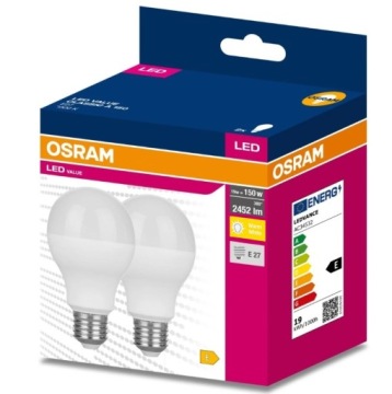 Żarówka VALUE LED 19W = 150W E27 3000K Osram 2pack