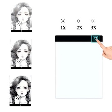 Графический планшет А4+4 Необходимо БЕСПЛАТНО БЕСПЛАТНО Светодиодная доска для рисования в ПОДАРОК