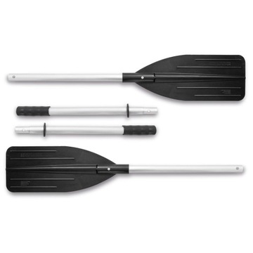 WIOSŁA ALUMINIOWE PODWÓJNE INTEX SOLIDNE 137cm
