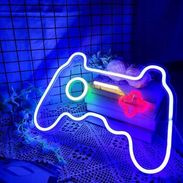 Неоновый геймпад BEDEE 40 x 28 см
