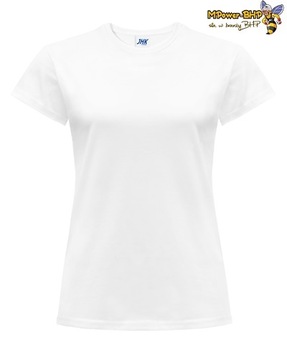 T-SHIRT DAMSKA koszulka bawełniana JHK TSRL CMF biała WH r. XXL