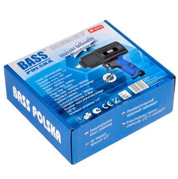 ПНЕВМАТИЧЕСКИЙ КОЛЕСНЫЙ УДАРНЫЙ КЛЮЧ 1/2 1990 Нм BASS