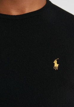 Polo Ralph Lauren męski sweter czarny defekt S