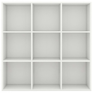 VidaXL Книжный шкаф, белый, 98 x 30 x 98 см, р