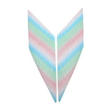 2 шт. наклейки с треугольными накладками на боковые окна для Byd Atto 3 Yuan Plus