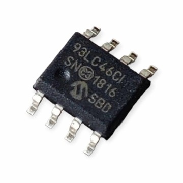 93LC46C-I/SN PAMIĘĆ EEPROM 2kbEEPROM 128x8/64x16bit 2.5-5.5V SO8