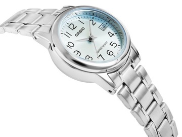 ЧАСЫ ЖЕНСКИЕ CASIO LTP-V002D-2BUDF + КОРОБКА