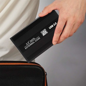 Корпус диска для 2,5-дюймовых накопителей USB 2.0, ПОРТ SATA HDD, алюминиевый КАБЕЛЬ, ПРОЧНЫЙ
