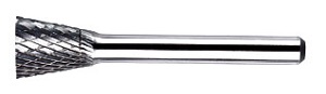 Pilnik frez obrotowy N0304D stożkowy odwr 3x4x38x3