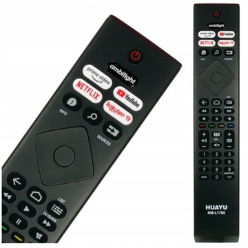 PILOT DO TV PHILIPS RM-L1760 50PUS7406 43PUS7906 70PUS AMBILIGHT