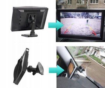 ZESTAW COFANIA ŚWIATŁO STOP Z KAMERĄ + MONITOR 5' JUMPER BOXER DUCATO