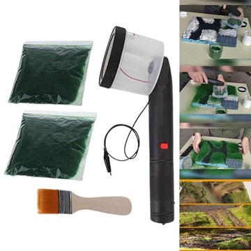 Ручной аппликатор статической травы Декоративные материалы Аксессуары для моделирования