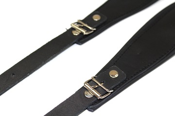 ШИРОКИЕ ремни для переноски баяна BLACK 80 b