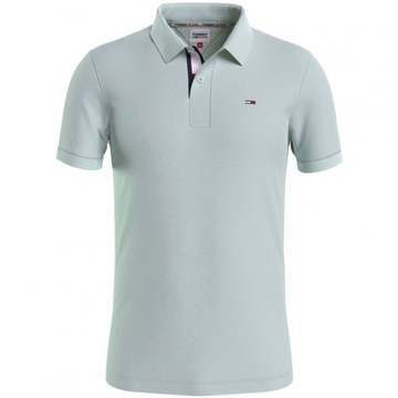 Tommy Jeans koszulka polo męska błękitna DM0DM15940-CY0 S