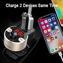 FM Bluetooth автомобильный аудиоадаптер-передатчик