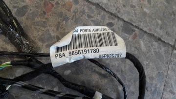 9658191780 INSTALACE DVEŘE LEVÝ ZADNÍ PEUGEOT 407