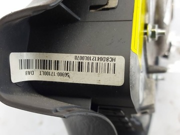 ULOŽENÍ AIRBAG ŘIDIČE ZNAKY LOGO HYUNDAI MATRIX (FC) 56900-17100