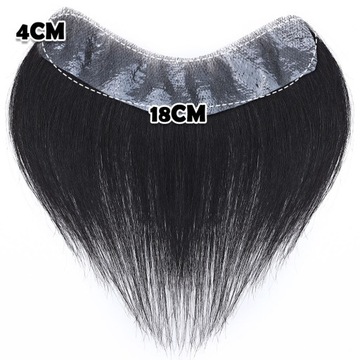 Мужской парик NATURAL Wig Toupee 7x15см, топпер