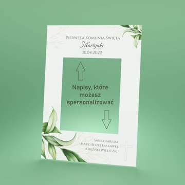 Рамка для фотографий причастия - ИНДИВИДУАЛЬНО