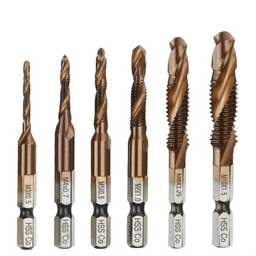 КОБАЛЬТОВЫЕ СВЕРЛА М3-10М RS TAPS 6шт