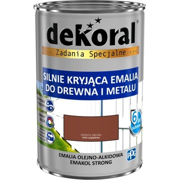 Emalia emakol orzech średni 0,9L