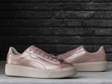 Обувь Puma Basket Platform Metal JR 366031 03