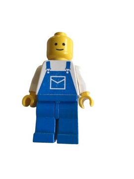 LEGO minifigurka mechanik blue mechanic
