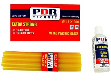 Klej PDR Extra Strong 10 szt Zmywacz 100ml usuwanie wgnieceń Profesjonalny