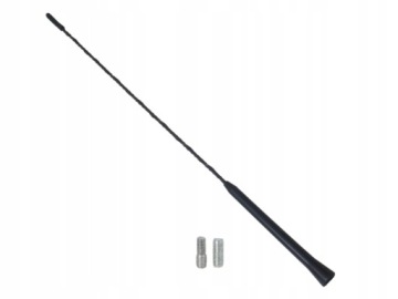 ANTENA MASZT DO RADIA BAT 41cm 2 ADAPTERY 5mm 6mm