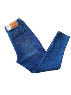 MS10 SPODNIE JEANS M.SARA LIFE'S Wysoki Stan Duże rozm. L/40 (m)