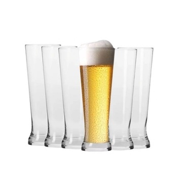 Szklanki do piwa pszenicznego 500ml 6szt.
