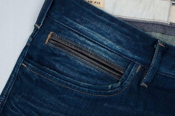 95 ## HUGO BOSS ## MĘSKIE SPODNIE JEANSY 33/32