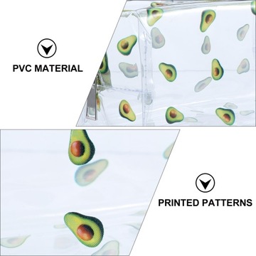 Студенческая канцелярская сумка с цветочным принтом, ручка для макияжа