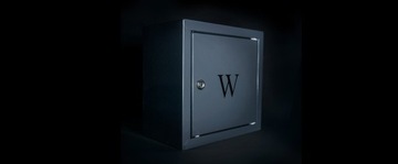 Ящик Шкаф WATER Водяной клапан 25х25х15 антрацит