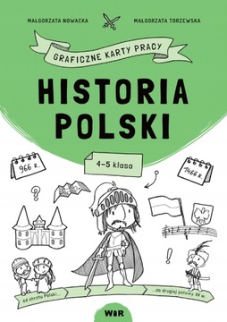 Historia Polski. Graficzne karty pracy dla kl 4-5
