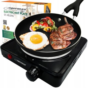 KUCHENKA ELEKTRYCZNA JEDNOPALNIKOWA PRZENOŚNA DOMOWA MOCNA