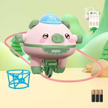 Игрушка-уницикл Неваляшка Развивающая игра Сенсорное развитие, зеленая, платная