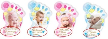 10 шт Магнит + СУМКА Спасибо Крещение годовалого ребенка