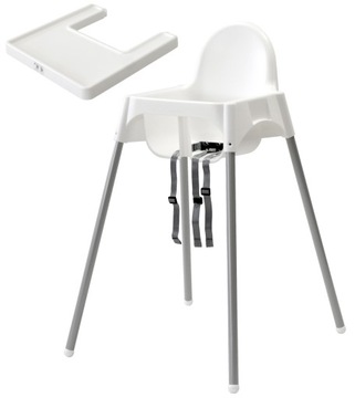 IKEA ANTILOP KRZESŁO KRZESEŁKO DO KARMIENIA + TACA