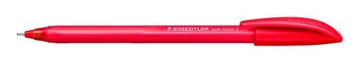 Długopis trójkątny 4320, F, czerwony, , Staedtler