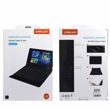 Для Teclast X16 Pro кожаный чехол с клавиатурой на магнитной присоске