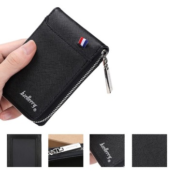 МУЖСКИЕ КОЖАНЫЕ КОШЕЛЬКИ, ЭЛЕГАНТНЫЕ, МАЛЕНЬКИЕ, КЛАССИЧЕСКИЕ