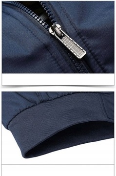 ELEGANCKA KURTKA MĘSKA BOMBERKA STÓJKA WIOSNA,XXL