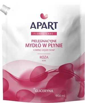 APART FLORAL CARE MYDŁO W PŁYNIE ZAPAS RÓŻA 900ML