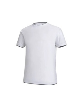 T-shirt E.Strauss cotton strech Layer r.M biały/szary